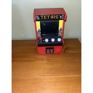 Tetris Mini Arcade Game Classics Electronic Handheld Retro Basic Fun TESTED